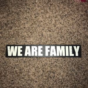 Wooden decor sign